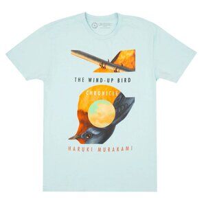 NWT Out of Print - The Wind-Up Bird Chronicle (Murakami) t- shirt M (unisex)